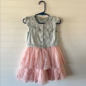 Pink and Blue Kids Dress